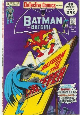 DC Comics Detective Comics Vol 1 #418 1971 5.0 VG/FN