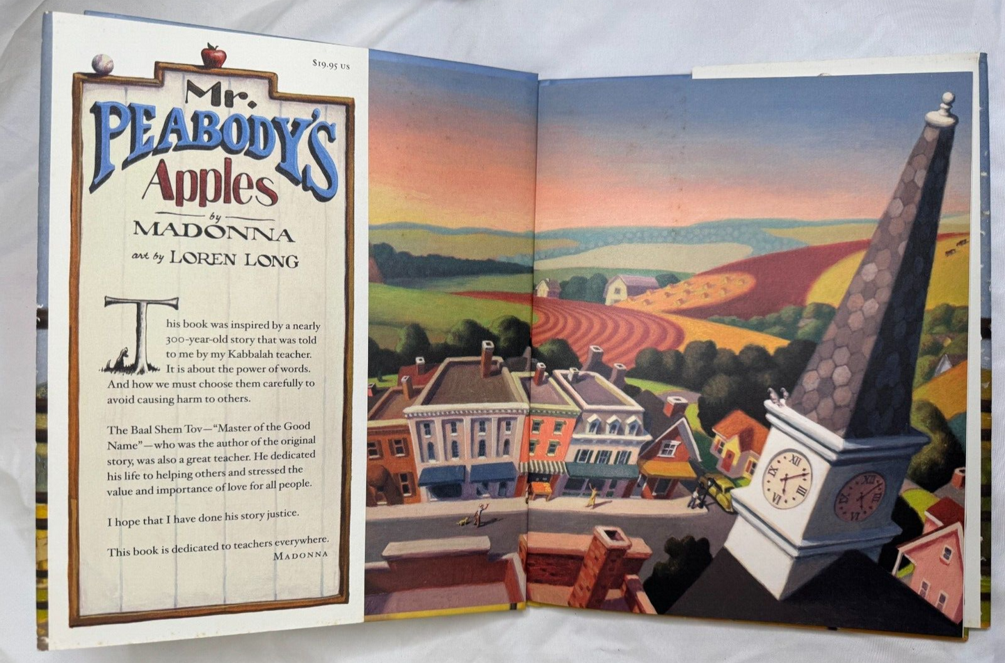 Madonna Kids Book Mr Paebody's Apples