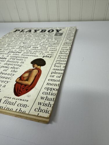 Playboy June 1961 Vintage Magazine Centerfold G/VG
