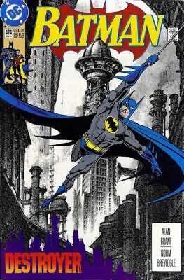 DC Comics Batman Vol 1 #474A 1992 6.0 FN