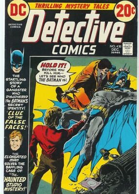 DC Comics Detective Comics Vol 1 #430 1972 6.0 FN