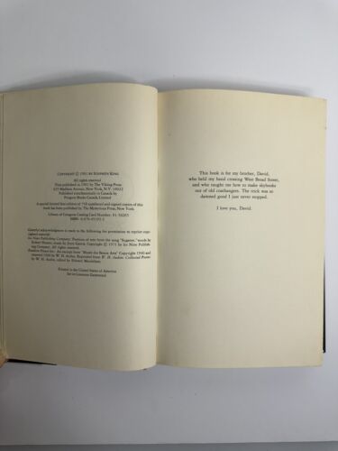 Stephen King Cujo 1981 HCDJ First Edition 1st Printing $13.95 VG+