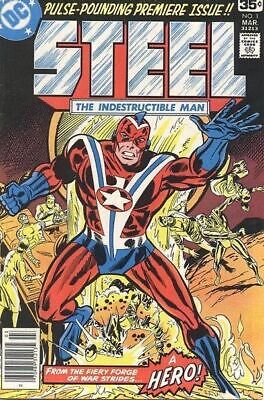 DC Comics Steel The Indestructable Man #1 1978 6.0 FN 🔑