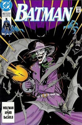 DC Comics Batman Vol 1 #451A 1990 5.0 VG/FN