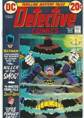 DC Comics Detective Comics Vol 1 #433 1973 6.0 FN