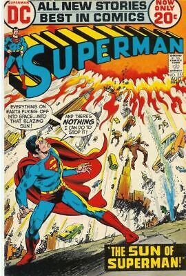 DC Comics Superman Vol 1 #255 1972 4.0 VG