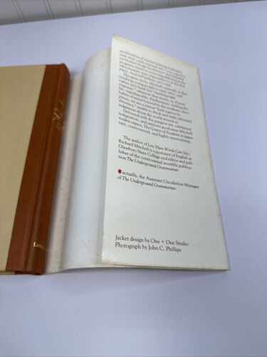 The Graves of Academe by Richard Mitchell 1981 HCDJ First Edition VG