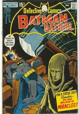 DC Comics Detective Comics Vol 1 #406 1970 4.0 VG 🔑