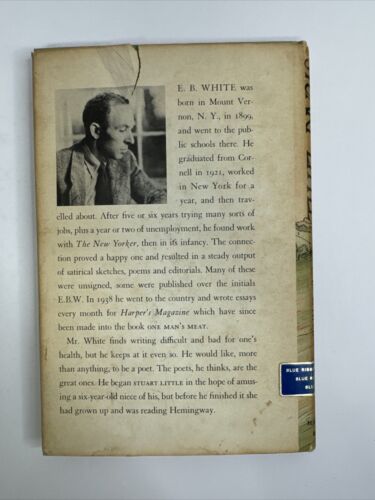 Stuart Little - E. B. White (Harper Blue Ribbon HC edition, 1962) "L-M”