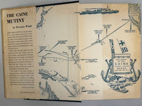 1951 The Caine Mutiny by Herman Wouk hardcover with dust jacket