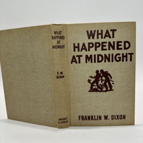 Hardy Boys Franklin W. Dixon, What Happened At Midnight, 1931 HC/DJ #10
