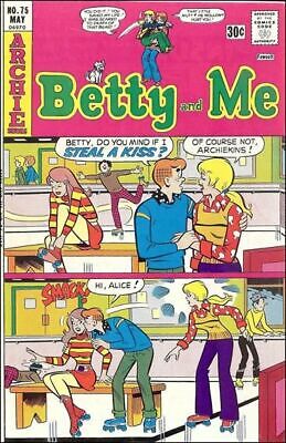 Archie Comic Publications Betty and Me #75 1976 5.0 VG/FN