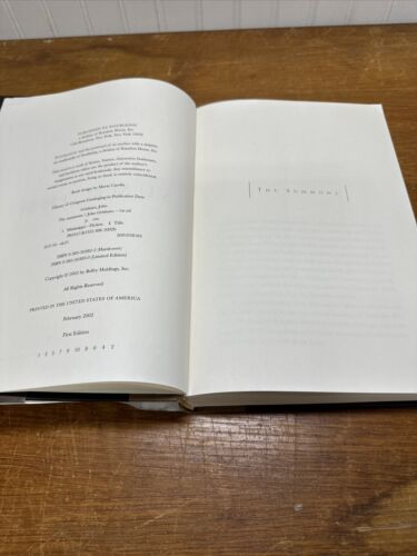 John Grisham The Summons 2002 HCD First Edition Stated 1st Printing F/VF