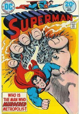 DC Comics Superman Vol 1 #271 1974 5.0 VG/FN