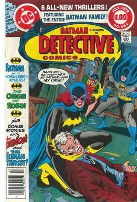 DC Comics Detective Comics Vol 1 #484 1979 5.0 VG/FN