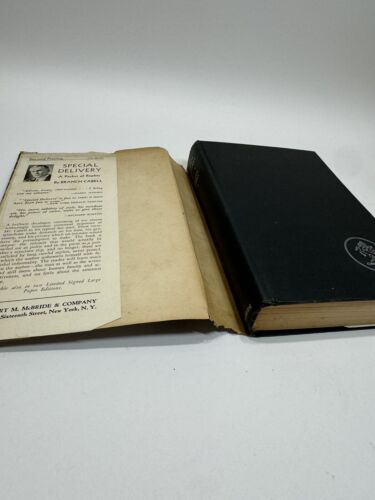 SPECIAL DELIVERY Branch Cabell First Edition 1933 Hardcover w/ Dust Jacket