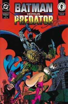 DC Comics Dark Horse Comics Batman versus Predator II Bloodmatch #4 1994 6.0 FN