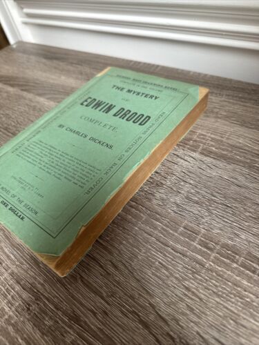 T.P. James Charles Dickens The Mystery of Edwin Drood Complete 1874 PB First Ed