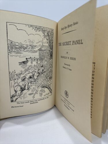 Franklin W. Dixon Hardy Boys The Secret Panel Dixon 1946 HCDJ First Edition