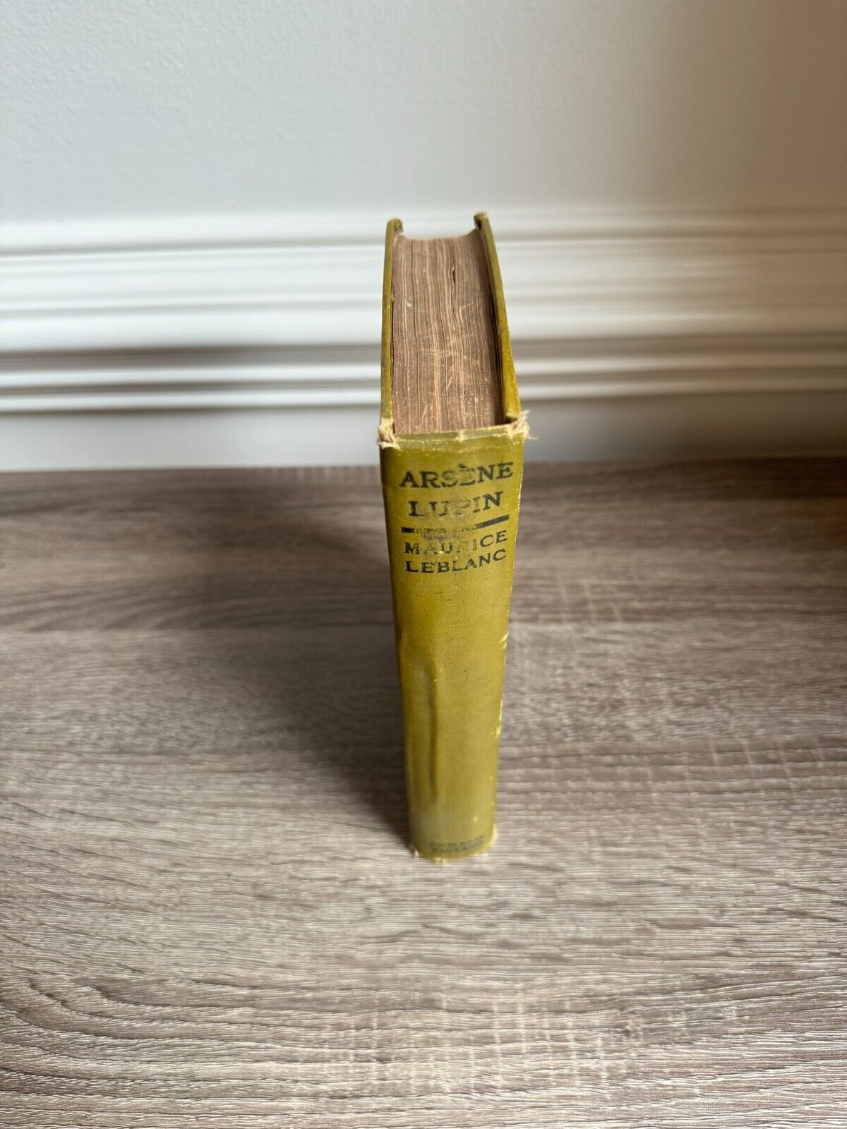 Maurice LeBlanc Arsene Lupin 1909 HC First American Edition 1st Printing VG