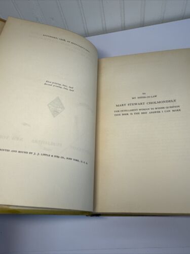 The Intelligent Woman’s Guide To Socialism and Capitalism Shaw 1928 First Ed.