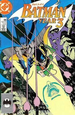 DC Comics Batman Vol 1 #438A 1989 5.0 VG/FN