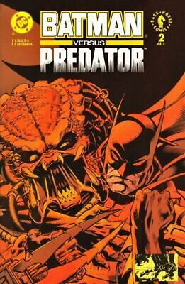 DC Comics Dark Horse Comics Batman versus Predator #2A 1992 6.0 FN