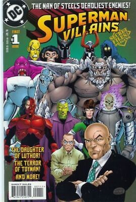 DC Comics Superman Villains Secret Files and Origins #1 1998 7.0 FN/VF