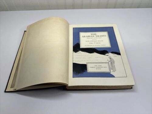 The Arabian Nights Best-Known Tales 1909, Kate Wiggin, Parrish, 1st Edition Fair