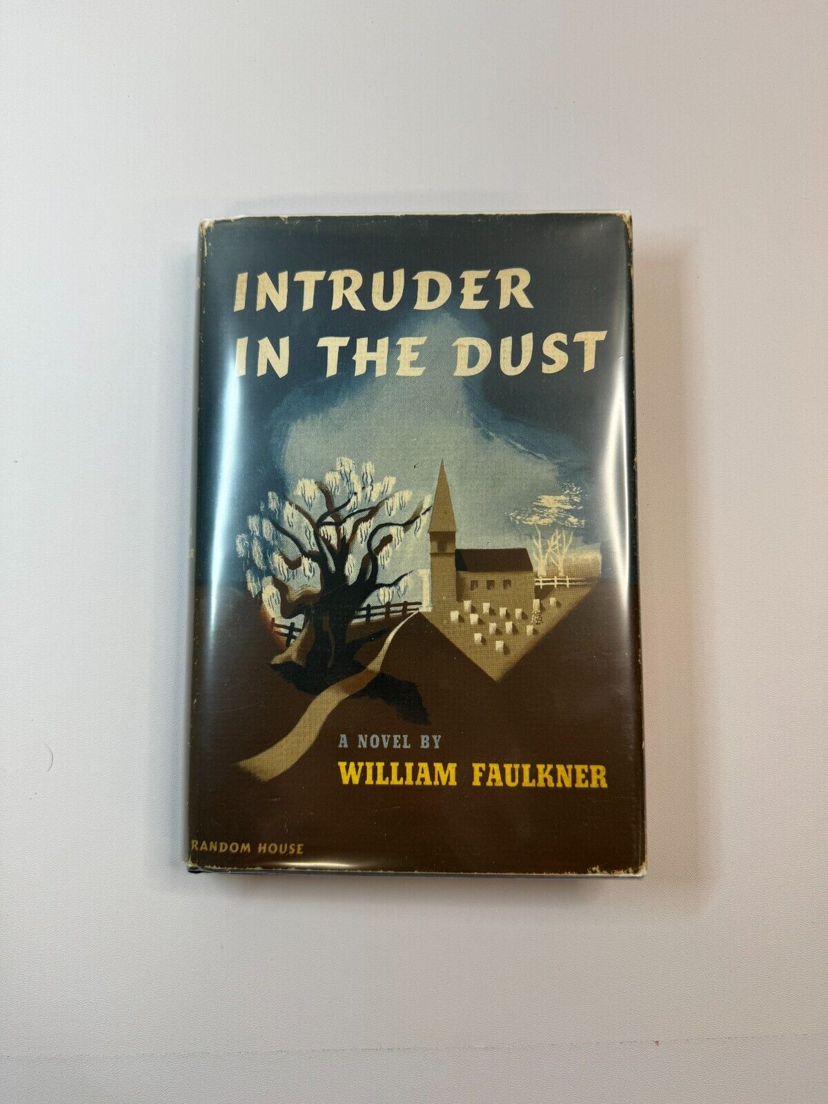 William Faulkner Intruder in the Dust 1948 HCDJ First Edition 1st Printing F/VF