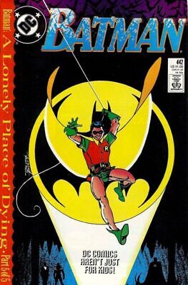 DC Comics Batman Vol 1 #442A 1989 6.0 FN 🔑