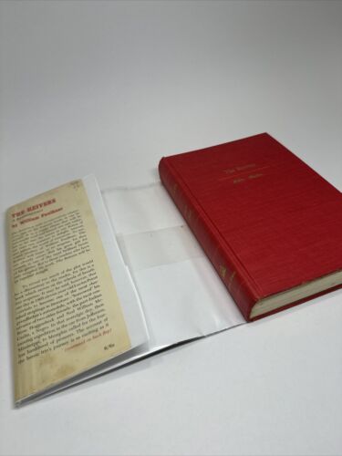 William Faulkner The Reivers 1962 HCDJ First Edition 1st Printing VG/VG