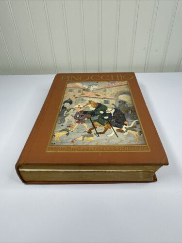 1927 C. Collodi ADVENTURES OF PINOCCHIO John C. Winston, Richardson VG/F