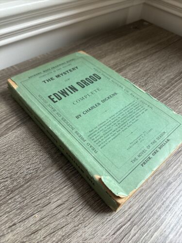 T.P. James Charles Dickens The Mystery of Edwin Drood Complete 1874 PB First Ed