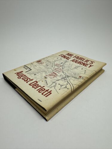 August Derleth Mr. Fairlie’s Final Journey 1968 HCDJ First Edition VG/VG
