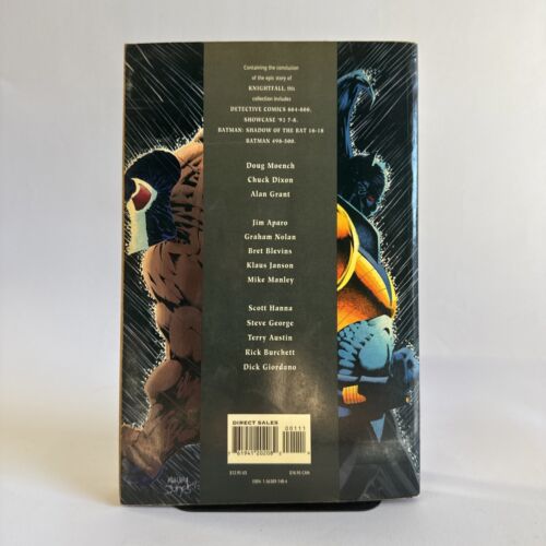 DC Comics BATMAN: KNIGHTFALL Part 2 Who Rules the Night - Paperback