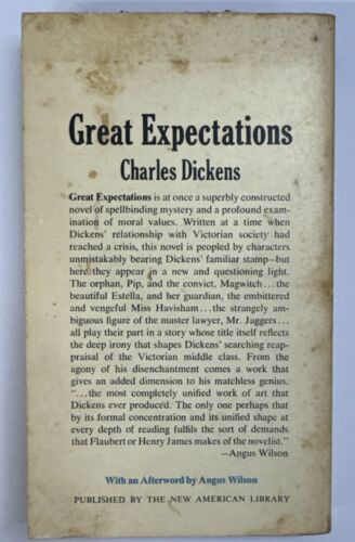 Great Expectations by Charles Dickens (1963) First Printing Signet Paperback