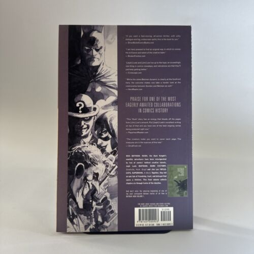 Batman Hush (Batman Hush) Volume Two by Lee, Jim Book The Fast Free Shipping