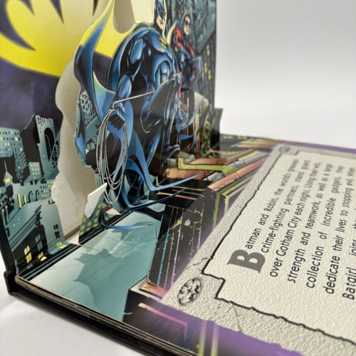 DC Comics Batman & Robin Pop-Book 1991