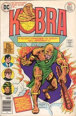 DC Comics Kobra #5 1976 4.0 VG