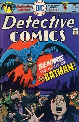 DC Comics Detective Comics Vol 1 #451 1975 3.0 G/VG
