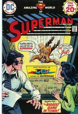 DC Comics Superman Vol 1 #277 1974 5.0 VG/FN