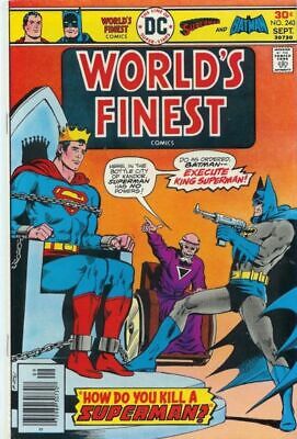 DC Comics World's Finest Comics #240 1976 6.0 FN