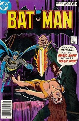 DC Comics Batman Vol 1 #295 1978 5.0 VG/FN