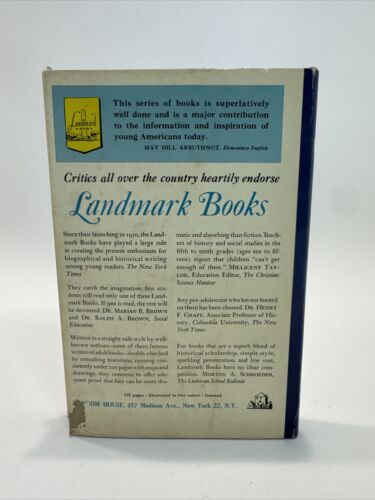 1950 The Pony Express by Samuel Hopkins Adams Landmark Hardcover Book 1st Ed.