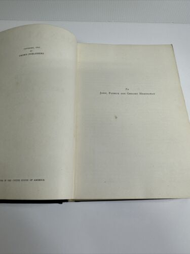 Ernest Hemingway Men at War The Best War Stories of All Time 1942 HC