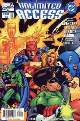 DC Comics Marvel Comics Unlimited Access #3A 1998 7.0 FN/VF
