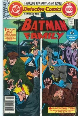DC Comics Detective Comics Vol 1 #483 1979 5.0 VG/FN 🔑
