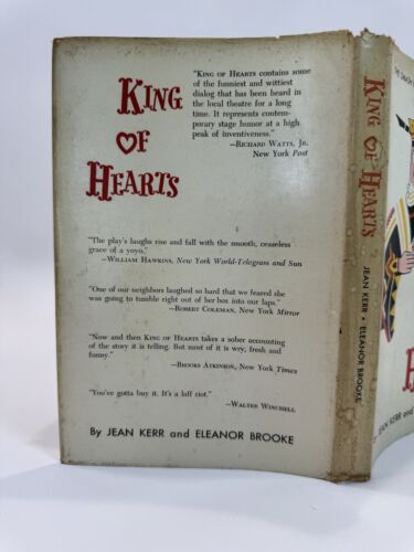 Jean Kerr & Eleanor Brooke, King of Hearts, Hardback JC