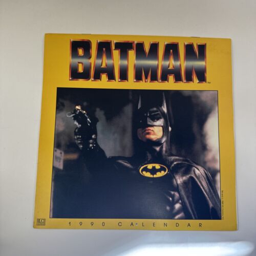 Vintage Batman Movie 1990 Calendar - Unsealed Unused